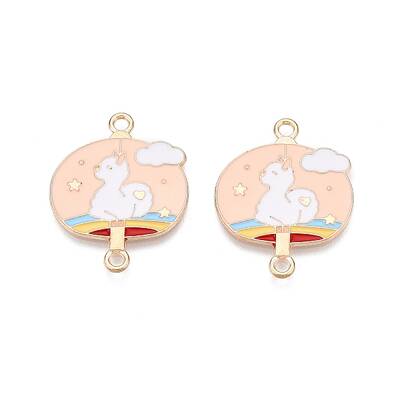 Alloy Enamel Pendants
