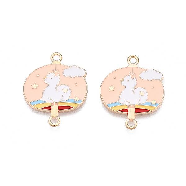 Alloy Enamel Pendants