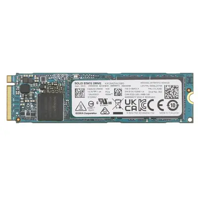 KXG6AZNV256G Toshiba XG6 Series 256GB TLC PCI Express 3.0 x4 NVMe SED M.2 2280 Internal Solid State Drive