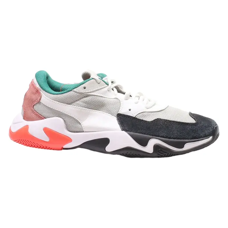 PUMA Storm Adrenaline Sneaker Trainers White Synthetic Mens UK 7.5