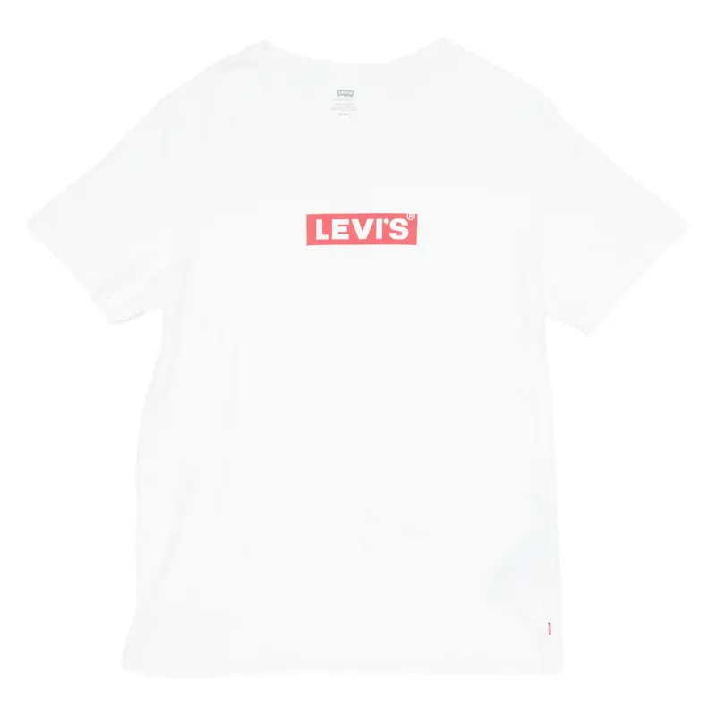 LEVI'S Mens T-Shirt White Crew Neck M