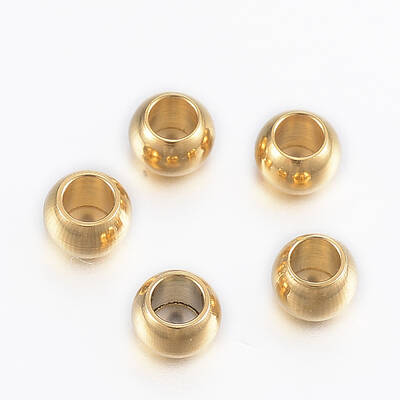Ion Plating(IP) 304 Stainless Steel Beads