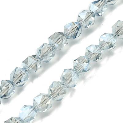 Electroplate Glass Beads Strands