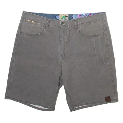 GREEN ROCK Mens Casual Shorts Grey M W30