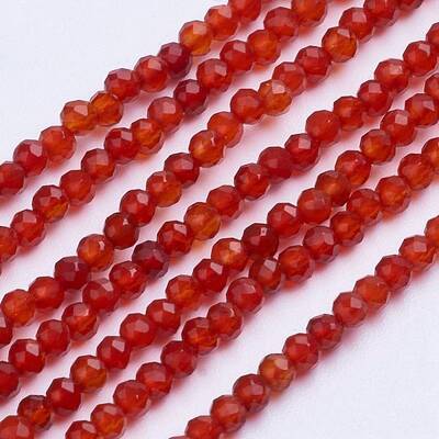 Natural Carnelian Beads Strands