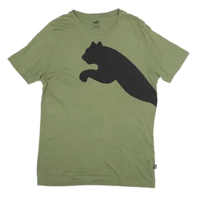 PUMA Womens T-Shirt Green S