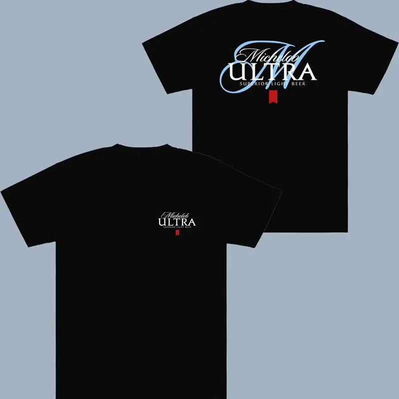 Michelob Ultra Light Beer T-shirt - 2 Side - All-inclusive Styles - Choose Your Style - Size Inclusivity - Wide Color Selecti...