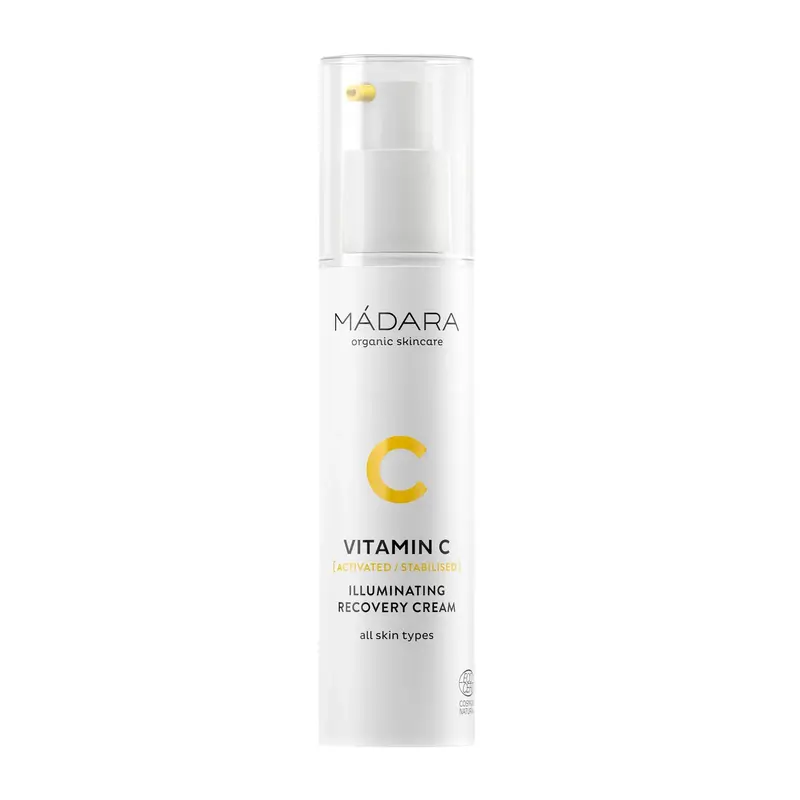 Crema illuminante alla vitamina C Mádara per tutti i tipi di pelle 40 ml