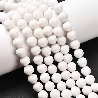 Natural Mashan Jade Round Beads Strands