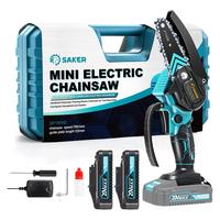 【dealsforyoudays】Saker Mini Chainsaw - Portable Electric Cordless Pruning Saw with Upgraded Copper Motor,20V 1500mAh Rech...