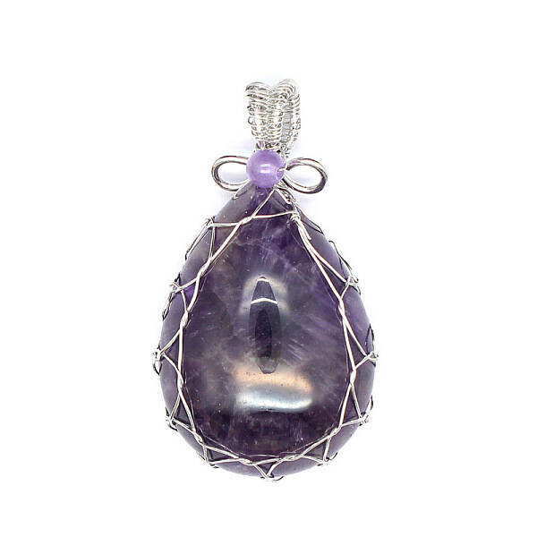 Natural Amethyst Pendants