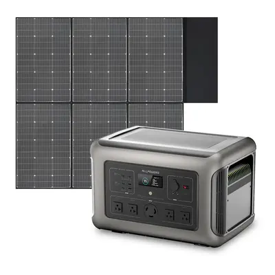 Solar Generator Kit 3200W Power Station 600W Solar Panel