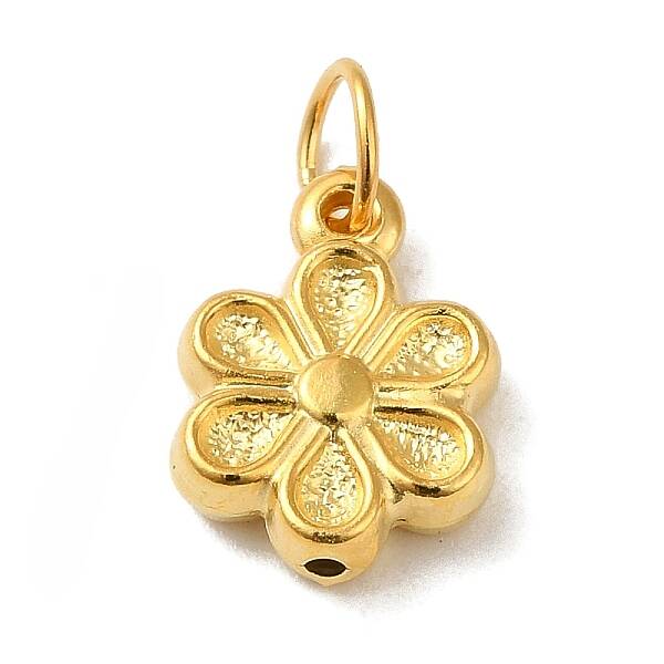 925 Sterling Silver Flower Charms