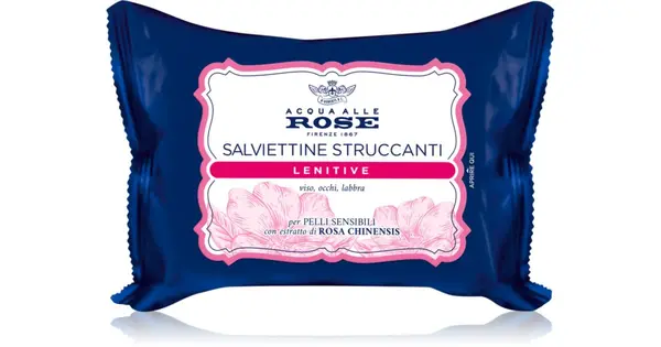 Acqua Alle Rose Soothing cleansing wipes moistened with a soothing effect 20 pcs