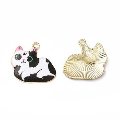 Alloy Enamel Pendants