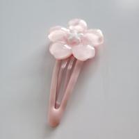 Pink Floral Hair Clip - Embrace Sweet Elegance