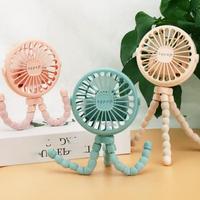 Portable Octopus Fan, 1 Count USB Rechargeable Handheld Electric Fan, Flexible Tripod Fan, USB Charging Fan, Suitable for Str...