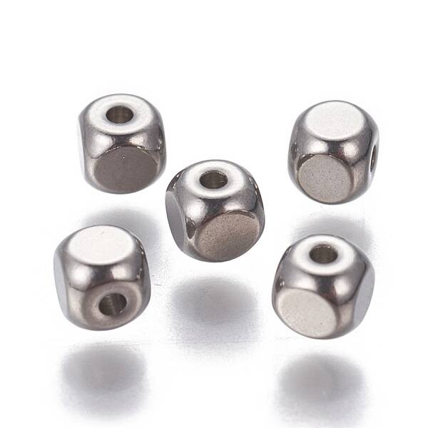 Tarnish Resistant 201 Stainless Steel Beads