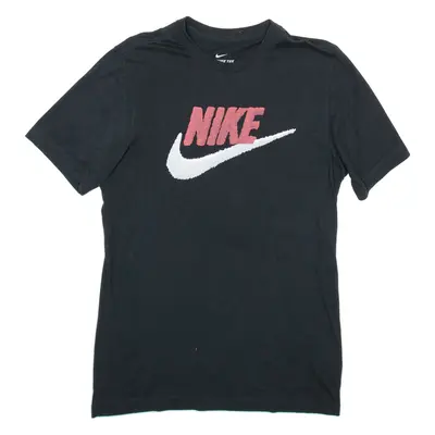 NIKE Mens T-Shirt Black S