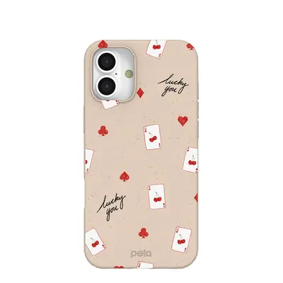 Seashell Lucky You iPhone 16 Plus Case