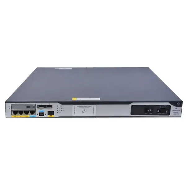 JG407-61201 HP MSR3000 MSR3024 8 x Ports 1000Base-T + 3 x Ports Management 1U Rack-mountable Router