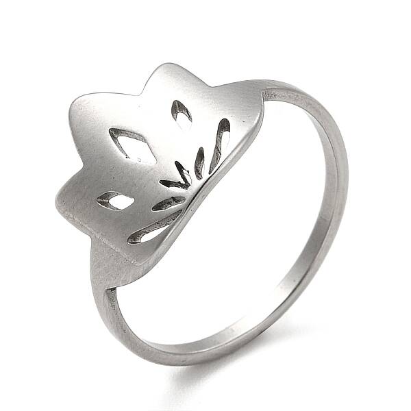 Non-Tarnish 201 Stainless Steel Finger Rings