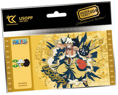 One Piece - Cartoon Kingdom - Golden Ticket #4 Usopp