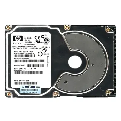 3R-A4146-AA HP 36.4GB Ultra-320 SCSI 10000 3.5-inch 8MB Hard Drive