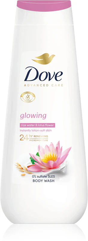 Dove Advanced Care Luminous Shower Gel 400ml