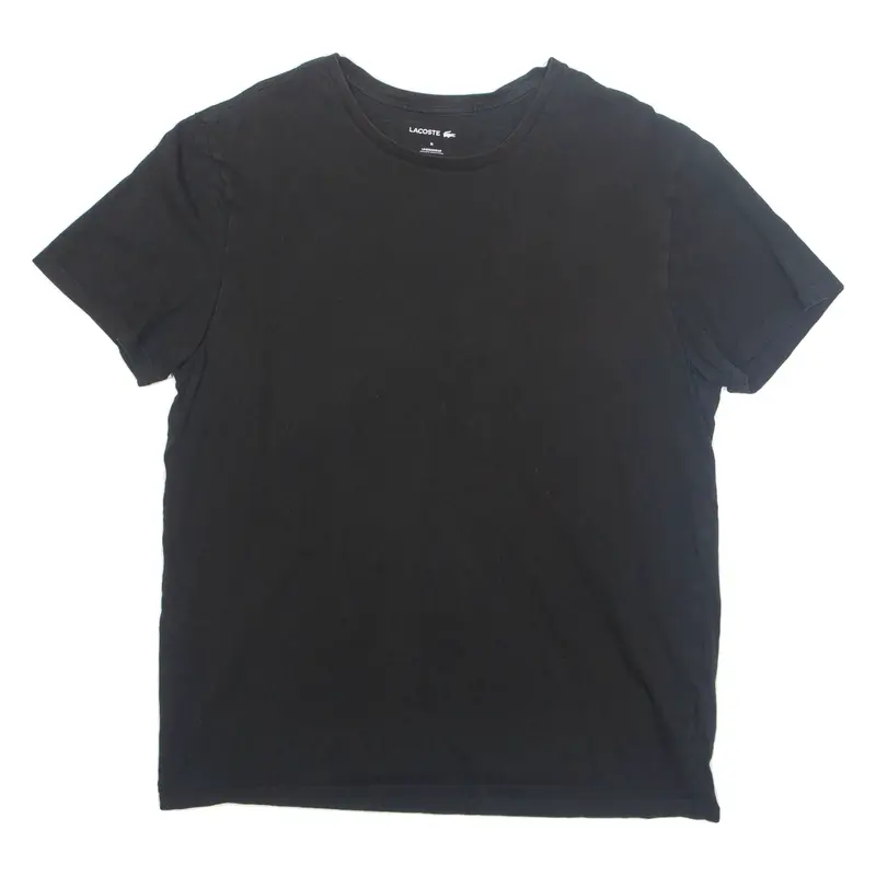 LACOSTE Underwear Mens T-Shirt Black XL