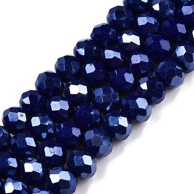 Electroplate Glass Beads Strands
