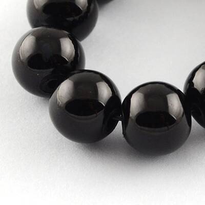 Painted Glass Bead Strands