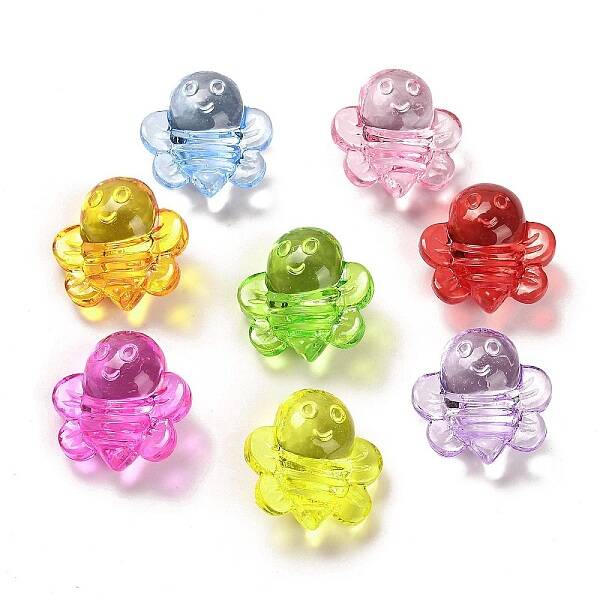 Transparent Acrylic Beads