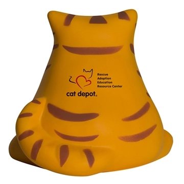 150 Custom Fat Cat Stress Reliever - Squeezable