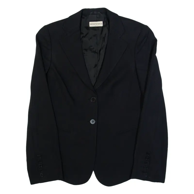 EMPORIO ARMANI Mens Blazer Jacket Black S