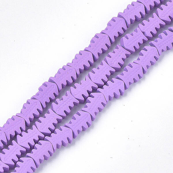 Spray Painted Non-magnetic Synthetic Hematite Beads Strands