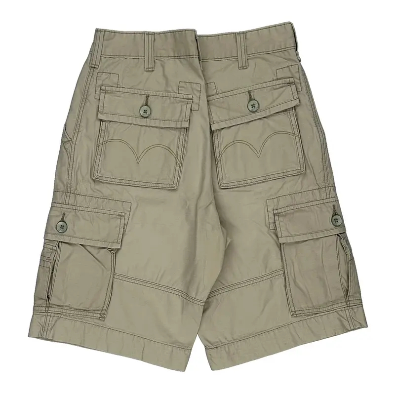 Levis Cargo Cargo Shorts - 30W 11L Beige Cotton | Size: 30″ waist