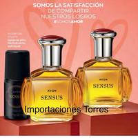 Avon Sensus Perfume Original Set de 3 100ml c/u Importado!! (2 Sensus 1 Roll On)