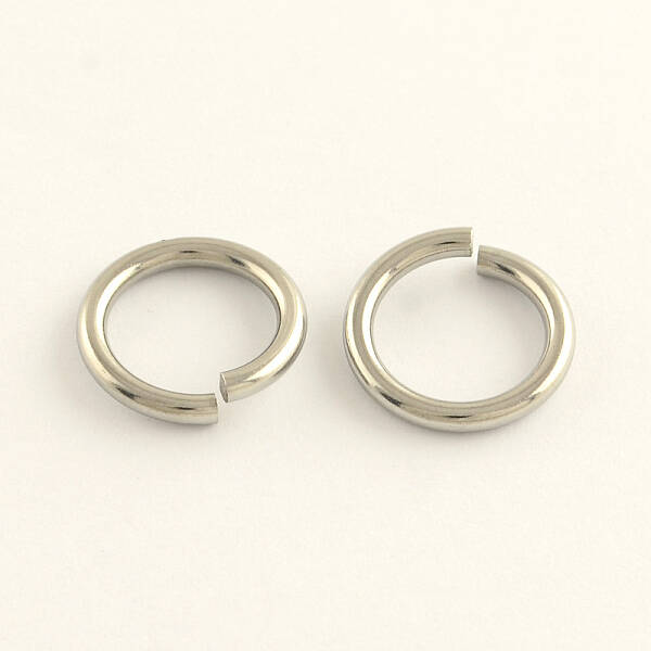 Non-Tarnish 304 Stainless Steel Open Jump Rings
