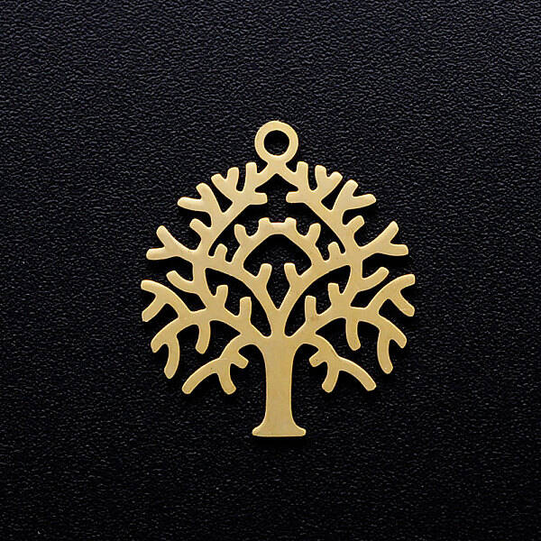201 Stainless Steel Filigree Pendants