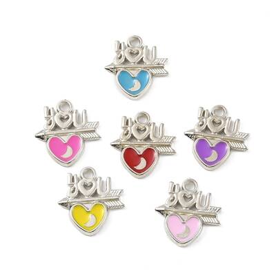 CCB Plastic Enamel Pendants