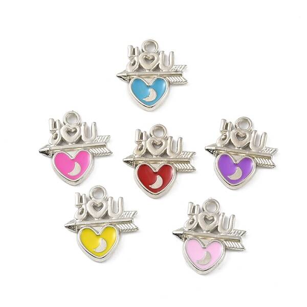 CCB Plastic Enamel Pendants