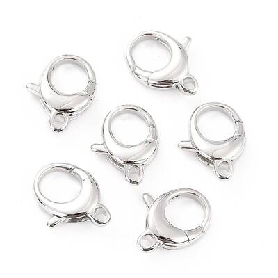 Brass Lobster Claw Clasps