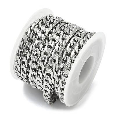 304 Stainless Steel Curb Chains Unwelded