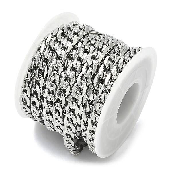 304 Stainless Steel Curb Chains Unwelded