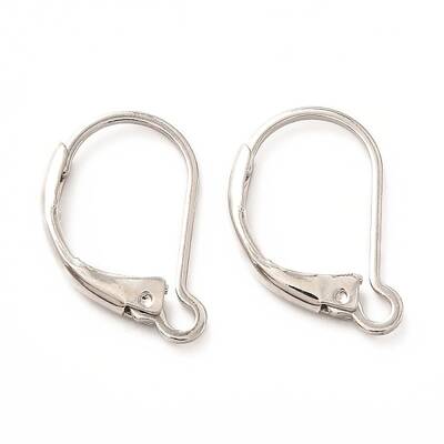 Brass Leverback Earring Findings