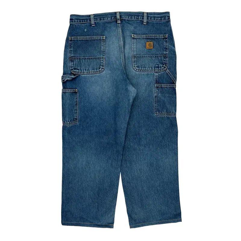 Carhartt Carpenter Jeans - 36W 30L Blue Cotton