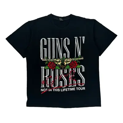 Guns N' Roses Red Rock Of The T-Shirts Band T-Shirt - Large Black Cotton
