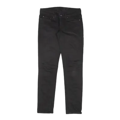 LEVI'S Slight Curve Jeans Black Denim Slim Skinny Womens W25 L27