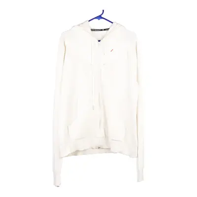 Adidas Hoodie - Large White Cotton